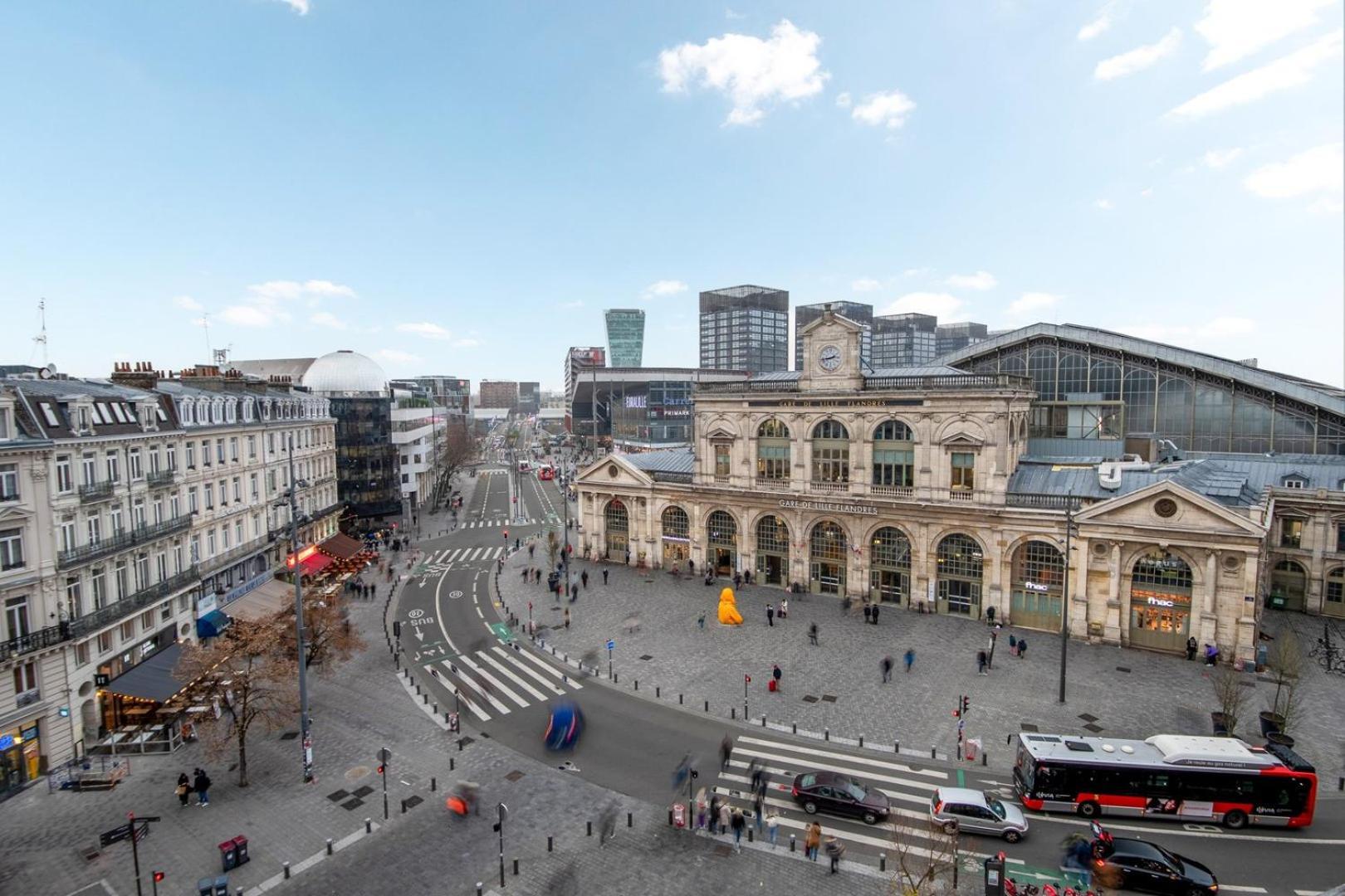 Apartment For 4 In Front Of Lille Flandres Station Exterior photo